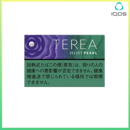 IQOS TEREA Velvet Pearl天鵝絨絨珍珠藍莓爆珠煙彈