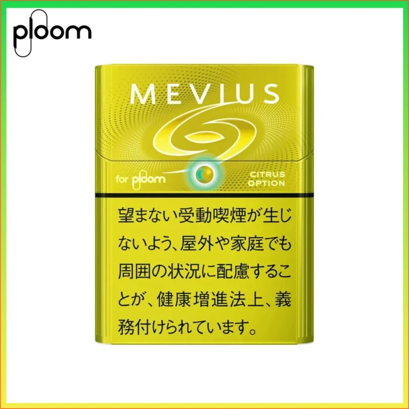 Ploom x AURA MEVIUS Citrus Option檸檬爆珠煙彈