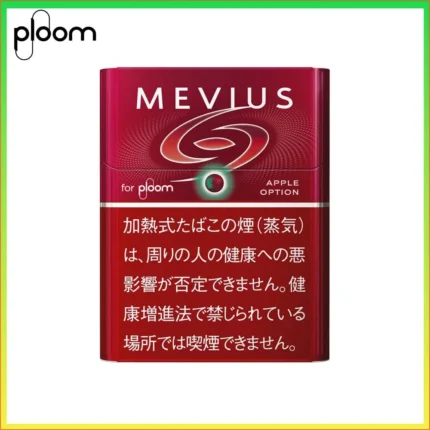 Ploom x AURA MEVIUS APPLE OPTION蘋果爆珠煙彈