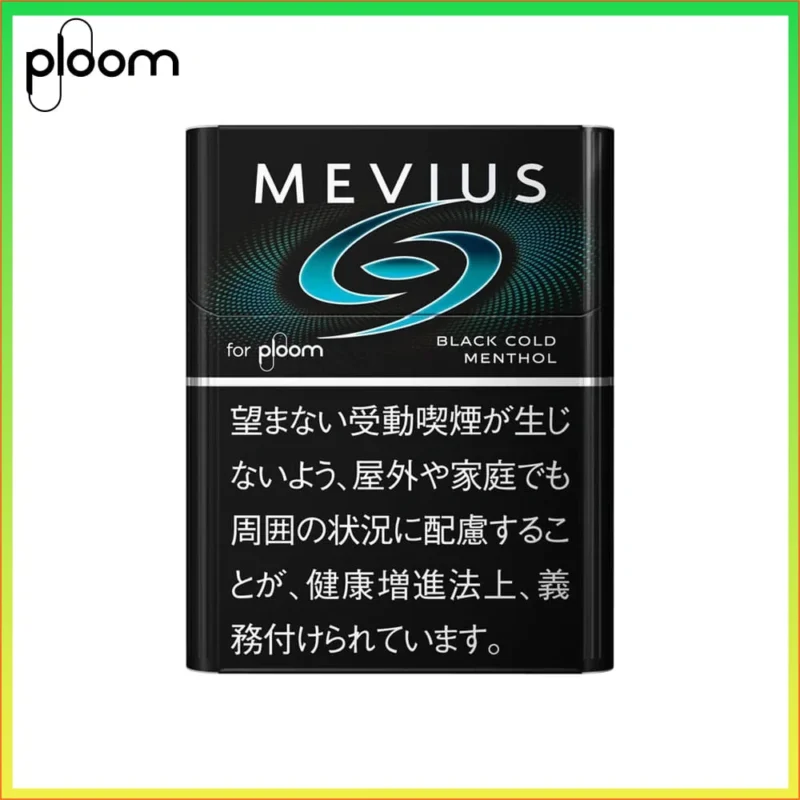 Ploom x AURA MEVIUS BLACK COLD黑冰薄荷煙彈